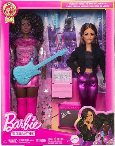 Barbie Careers Career of The Year 2 Dolls & Accessories with Music Star & Tour Manager in Removable Fashions thumbnail 6