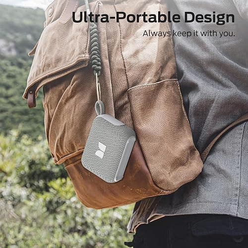 Monster Cube 1 Portable Bluetooth Speaker, IPX7 Waterproof, Bluetooth 6.0, 20H Playtime, Powerful Stereo Sound, Speaker for Home, Outdoors and Travel, Grey thumbnail 3