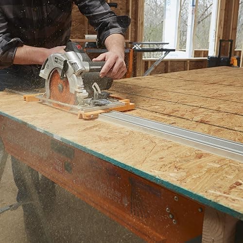 BORA NGX Circular Saw Guide Rail, 100" Straight Edge Clamp - Track Saw Rail | 100-in clamp edge straight edge guide rail for circular saws delivering accurate long straight cuts thumbnail 10