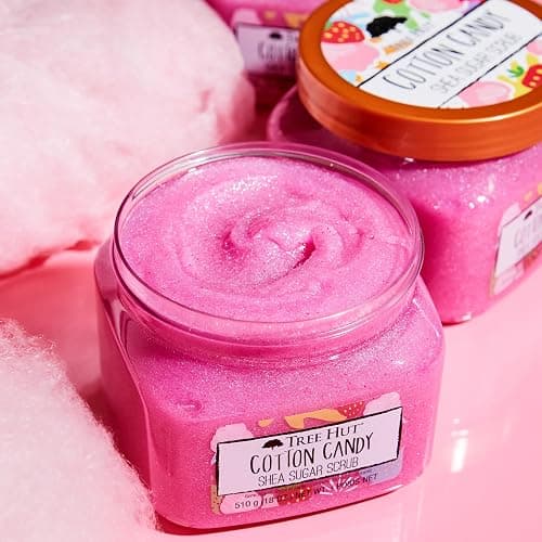 Tree Hut Cotton Candy Shea Sugar Scrub, 510 Grams thumbnail 4