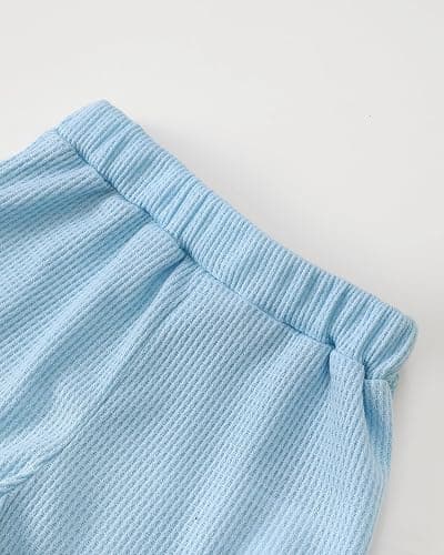 Renotemy Toddler Baby Boy Clothes Summer Outfits Infant Boy Clothing For Little Kid Shorts Sets thumbnail 4