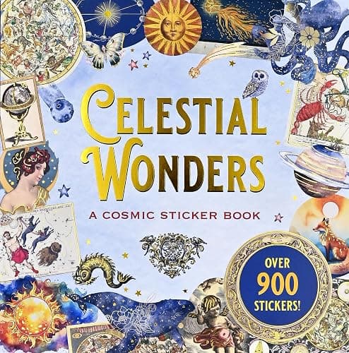 Celestial Wonders Sticker Book (over 900 stickers!) - Image 1