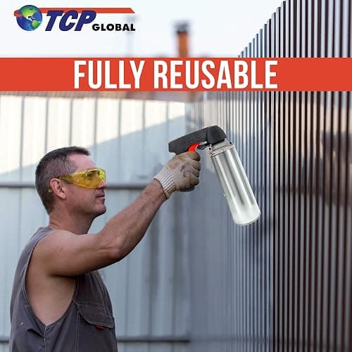 Instant Aerosol Trigger Handle (Pack of 2), Instantly Converts Spray Cans into Spray Guns - Full Hand Grip, Reusable, Easy to Clip-On & Off - Universal Fit, Use on Spray Paint, Adhesives, Lubricants thumbnail 5