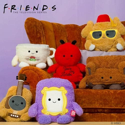 BumBumz Warner Bros Friends, Plush 4-Pack - 4.5-inch Collectible Stuffed Toys from The Makers of Original Squishmallows thumbnail 2
