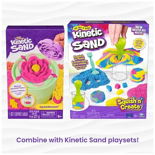 Kinetic Sand, 2lbs Pink Play Sand, Moldable Sensory Toys for Kids, Resealable Bag (Packaging May Vary), Holiday Gifts & Stocking Stuffers for Kids Ages 3 and up thumbnail 8