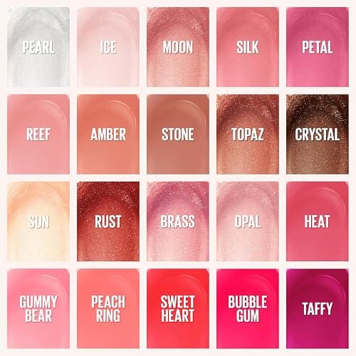 Maybelline New York Lifter Gloss Hydrating Lip Gloss with Hyaluronic Acid, Bubblegum, Sheer Bright Pink, 1 Count thumbnail 5