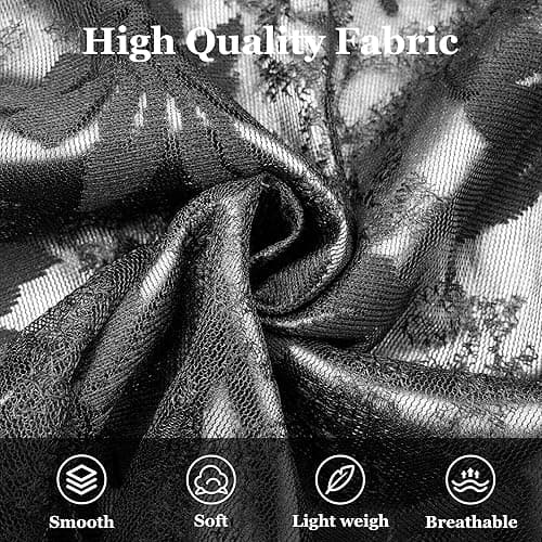 Women’s Vintage Steampunk Dress Spaghetti Strap Bandage Dresses Floral Lace High Low Dress Lolita Halloween Costumes - Small - A-white thumbnail 4