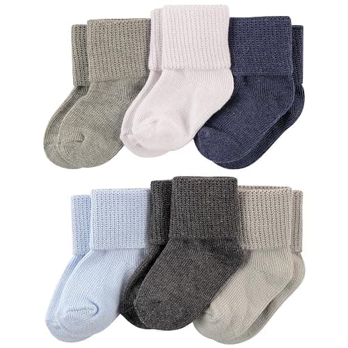Luvable Friends Unisex Baby Newborn and Baby Socks Set - Image 1