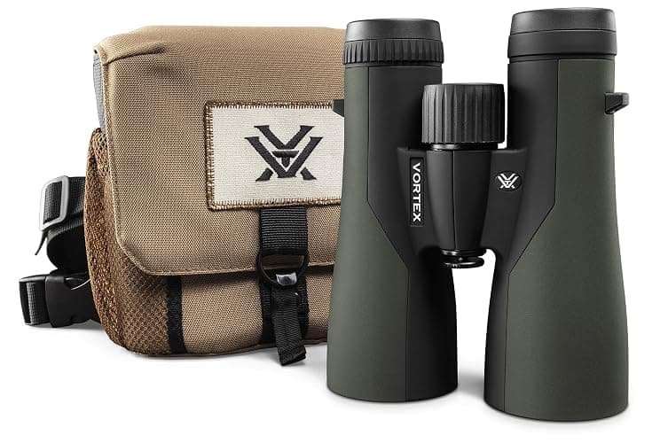 Vortex Optics Crossfire HD 12x50 Binoculars - HD Optical System, Tripod Adaptable, Rubber Armor, Waterproof, Fogproof, Shockproof, Included GlassPak - Unlimited, Unconditional Warranty - Image 1