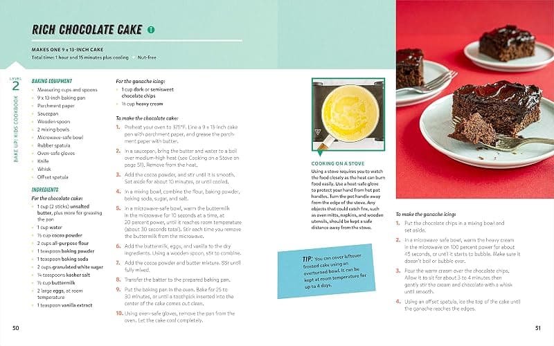 Bake Up! Kids Cookbook: Go from Beginner to Pro with Recipes and Essential Techniques thumbnail 9