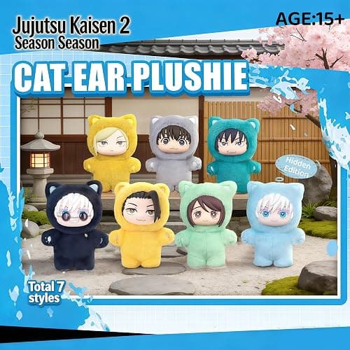 MINISO Premium Spell Return to Cat Paradise Party Series Blind Box Random Figure Collection Model Bag Pendant Desktop Ornament Random1Pc thumbnail 3