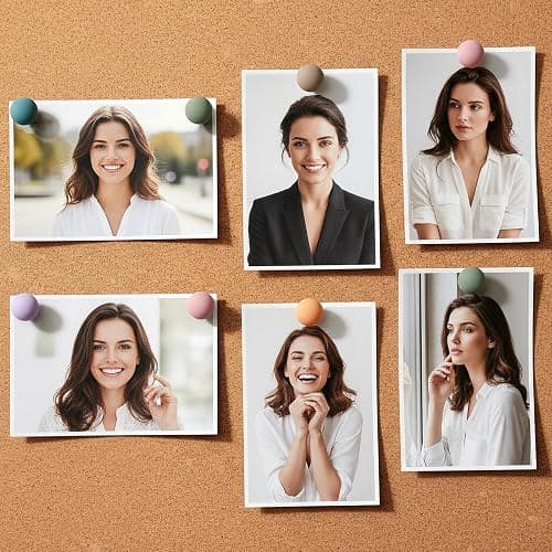 30 Pcs Matte Push Pins, Cute Decorative Push Pins, Colorful Resin Thumb Tacks with Steel Point, Reusable Round Matte Map Pin for Cork Board, Bulletin Board & Home Office (Packed in Box) thumbnail 2