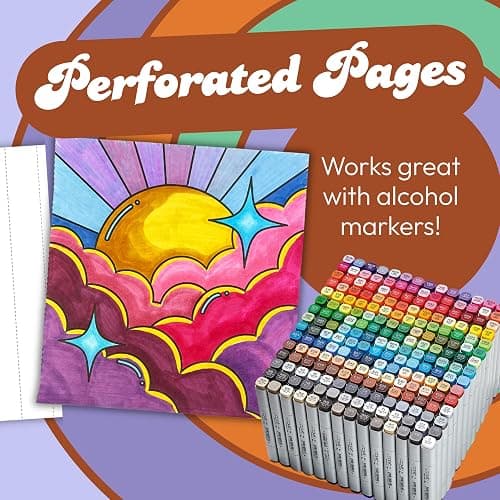 Cozy Coloring Good Vibes: 50+ Bold and Easy Perforated Pages to Color thumbnail 3