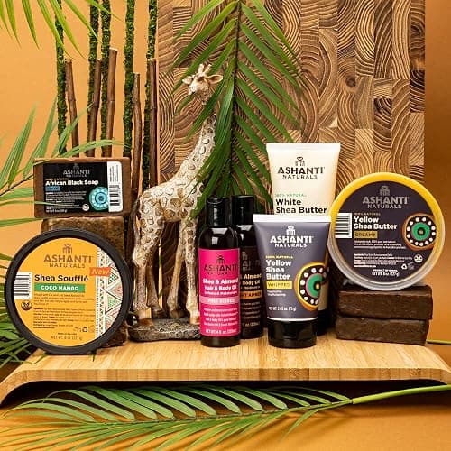 Ashanti Naturals White Chunky Raw Shea Butter | Unrefined African Shea Butter from Ghana | 100% Natural Moisturizer, No Additives - 5 oz thumbnail 6