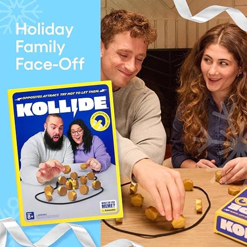 Kollide by Relatable, Exciting Magnetic Game for Family Game Night, Great Fun Games for Kids, Includes 1 Rope, 20 Magnets, and Instructions, Perfect Stocking Stuffers, Holiday Activities for Kids thumbnail 4