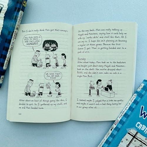 A Library of a Wimpy Kid 1-23 Paperback Edition for Children, The Ultimate Collection Series. thumbnail 2