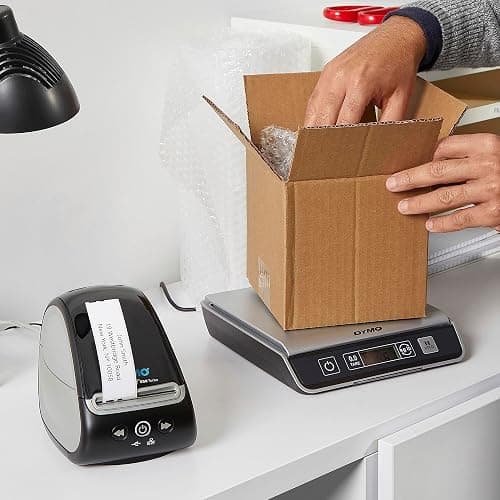 DYMO LabelWriter 550 Turbo Label Printer, Label Maker with High-Speed Direct Thermal Printing, Automatic Label Recognition, Prints Variety of Label Types Through USB or LAN Network Connectivity thumbnail 7