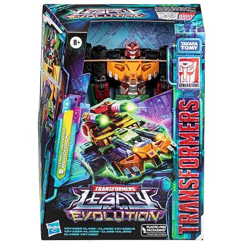 Transformers Toys Legacy Evolution Voyager Class Comic Universe Bludgeon Toy, 7-inch, Action Figure for Boys and Girls Ages 8 and Up thumbnail 2