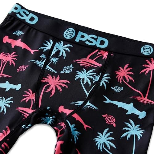 PSD Boys Boxer Briefs – Palm Shark, Comfortable Breathable Underwear for Boys, Boys Underwear Ages 6-16, Large thumbnail 3