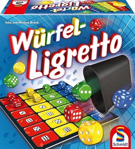 Schmidt - 49611 - Jeu de Plateau - Ligretto de Dés, Coloré - Image 1
