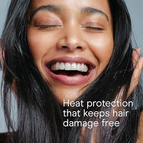 Conair Double Ceramic Flat Iron, 1-Inch Flat Iron, 5 Digital Temp Settings Up to 410°F, Extra-Long Plates, For All Hair Types and Textures, White thumbnail 7