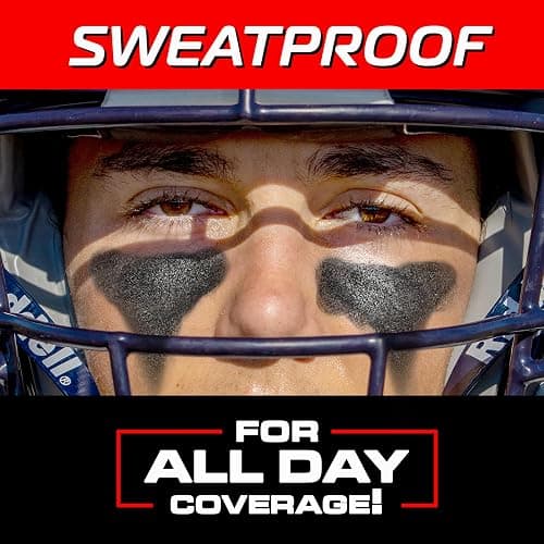 GoSports Anti Glare Eye Black Sports Stick for Football, Baseball, Softball & More - 2 Pack Under Eye Sports Paint Sticks thumbnail 3