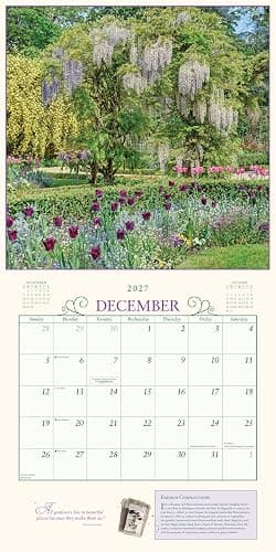 Secret Garden Wall Calendar 2027 thumbnail 5