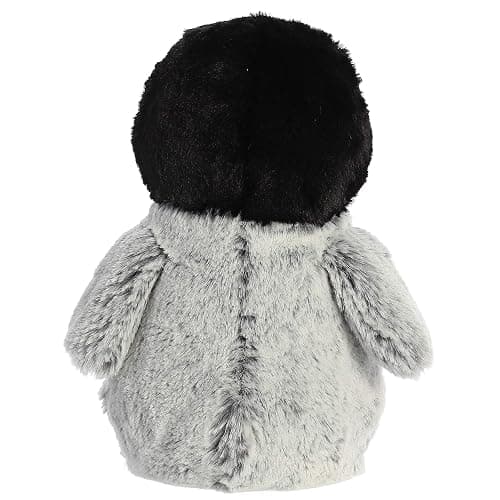 Aurora Mini Flopsie Pippin Penguin 8" Plush | Compact tummy-lying animals with bean-filled stability thumbnail 4