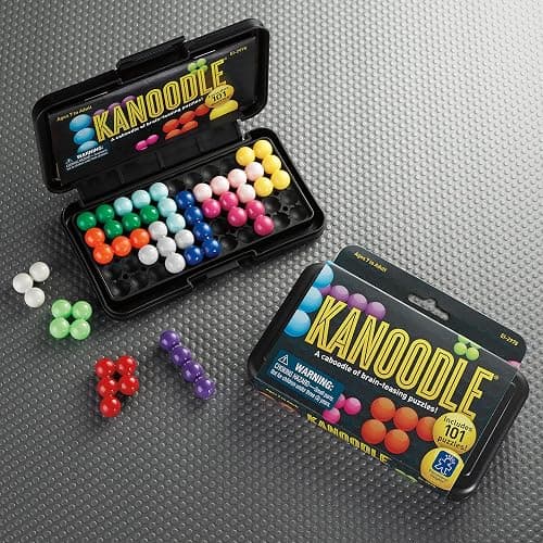 Learning Resources Kanoodle 3D Brain Teaser Puzzle, Travel Game for Adults and Kids Ages 7 8 9 10+, Gift for Boys and Girls, Featuring over 200 Challenges thumbnail 2