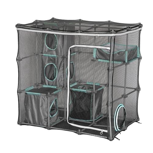 Kitty City Outdoor Catio Furniture and Play Kits for Cats, Outdoor Mega Kit thumbnail 3
