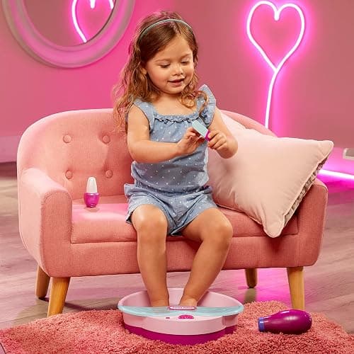 Little Tikes Play & Pamper Spa Set with 17 Accessories, Pretend Play Beauty Set, for Toddlers Kids Ages 2+ Years thumbnail 2