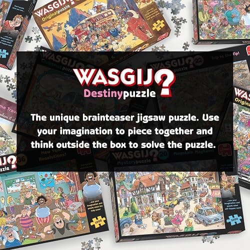 Wasgij, Destiny 28 - Dad Cave!, Unique Collectable Jigsaw Puzzle for Adults, 1,000 Piece thumbnail 4