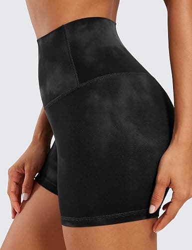CRZ YOGA Butterluxe Biker Shorts 4'' - High Waisted Booty Workout Volleyball Yoga Womens Spandex thumbnail 4