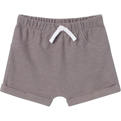 Modern Moments by Gerber Baby Boys' 2-piece Short-sleeve Henley Shirt and Short Set thumbnail 4