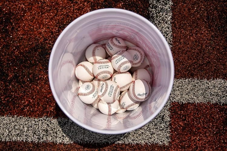 Rawlings | Official League Competition Grade Youth Baseballs | High School/Youth Practice | ROLB1X | Bucket | 24 Count thumbnail 10