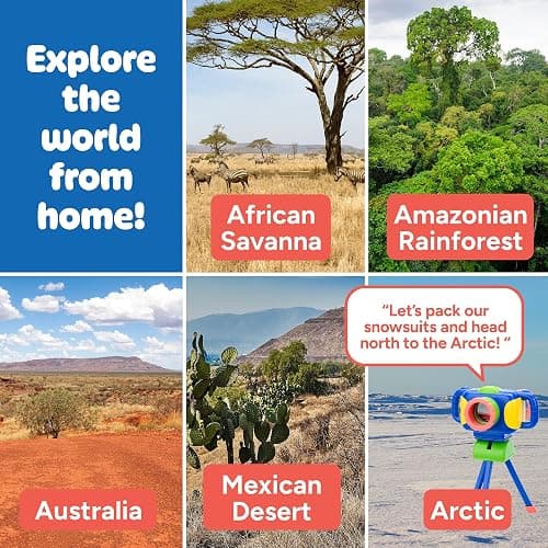 Educational Insights GeoSafari® Jr. Talking Wildlife Camera™ Featuring Robert Irwin - Preschool Science Toys for Little Kids, Toddler STEM Toys, Gifts for Boys & Girls Ages 4+ thumbnail 6