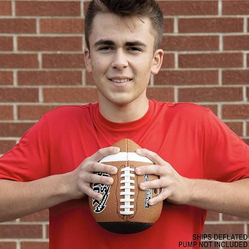 Passback Official Composite Football, Ages 14+, High School Training Football, (Ships Deflated) thumbnail 5