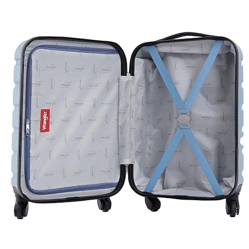 Wrangler Hardside Spinner Luggage, Blue Heaven, Carry-On 20-Inch thumbnail 7
