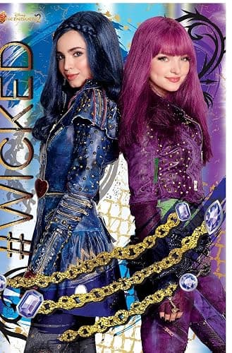 Trends International Disney Descendants 2 - Wicked Wall Poster, 22.375" x 34", Premium Unframed Version - Image 1