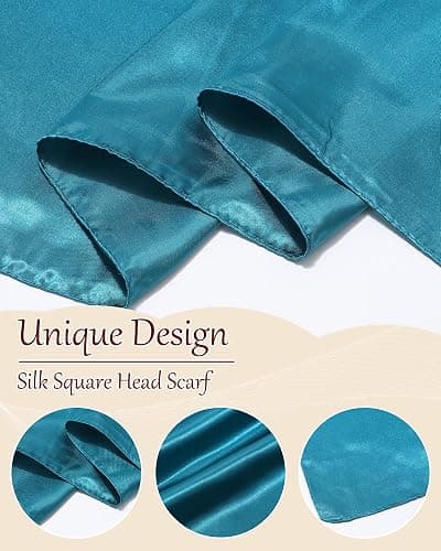 Molans 35 Inch Solid Color Wild Rag, Pure Cowboy Bandanas Oversize Western Neckerchief Bolo Head Scarf for Men Women thumbnail 6