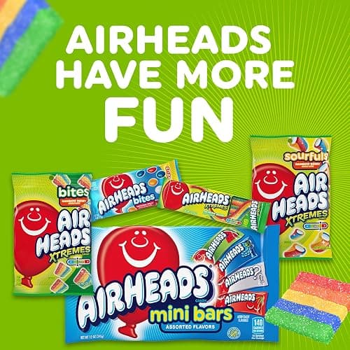 Airheads Xtremes Bites, Rainbow Berry, Party, 30.4 OZ Stand Up Bag thumbnail 10