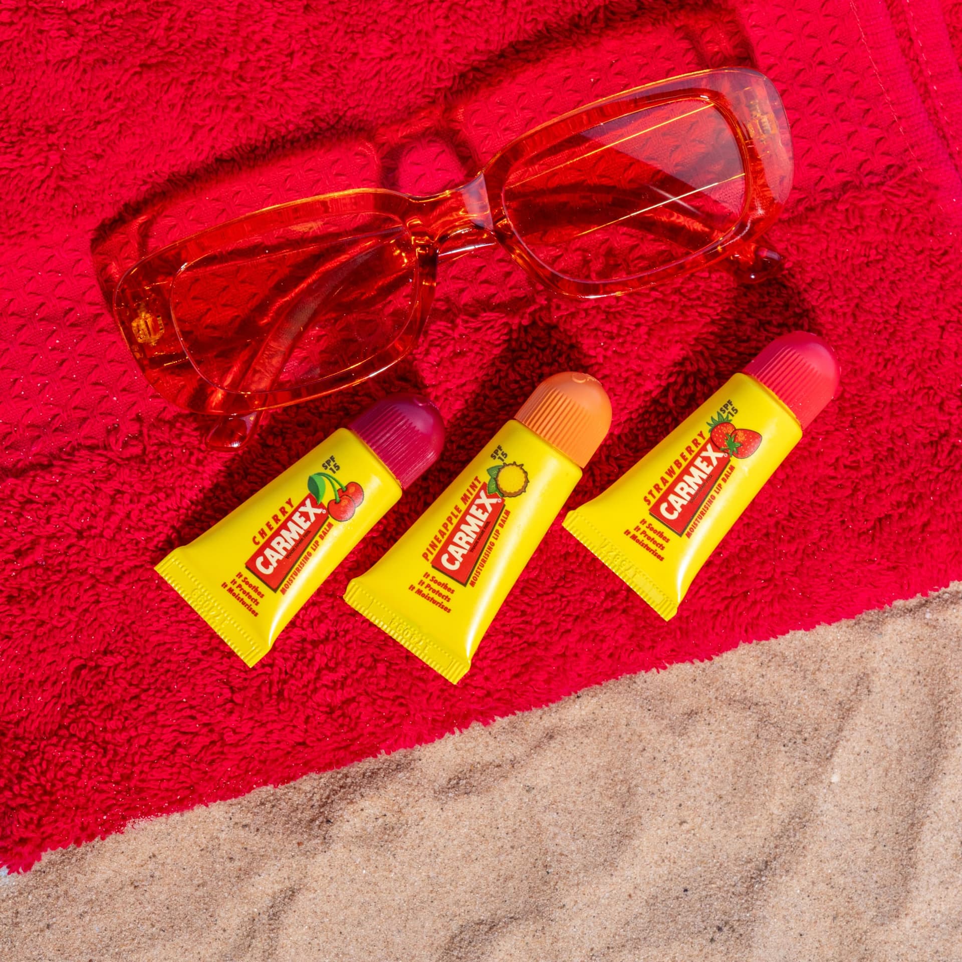 CARMEX MINIs 3 x 5g tubes: Strawberry, Pineapple Mint and Cherry thumbnail 9