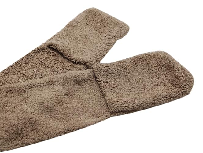 Bioterti Super Soft Fleece Women’s Hooded Scarf & Hat W/Glove Pockets thumbnail 3