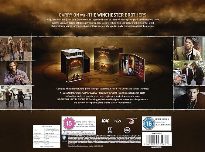 Supernatural: The Complete Series [DVD] [2005-2019] thumbnail 3
