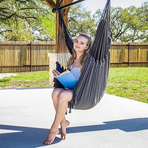 hanging chair WITH SUPPORTS thumbnail 2