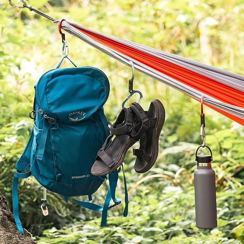 GEAR AID HEROCLIP Carabiner Gear Clip and Hook (Medium) for Camping, Backpack, Suitcases and Garage Organization thumbnail 7