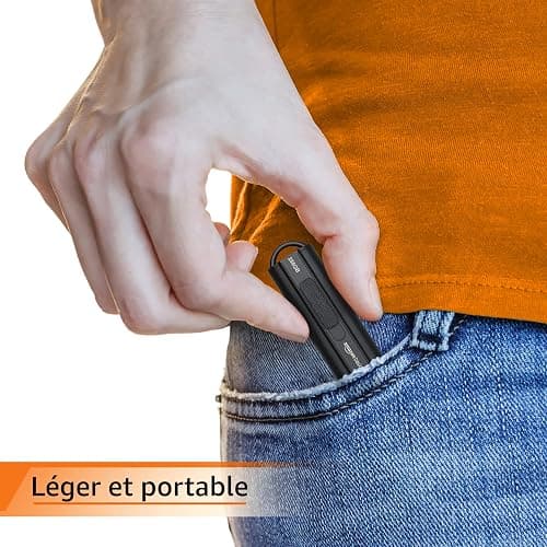 Amazon Basics 256 GB Clé USB 3.1, vitesse de lecture maximale de 130 Mo/s, Noir thumbnail 6