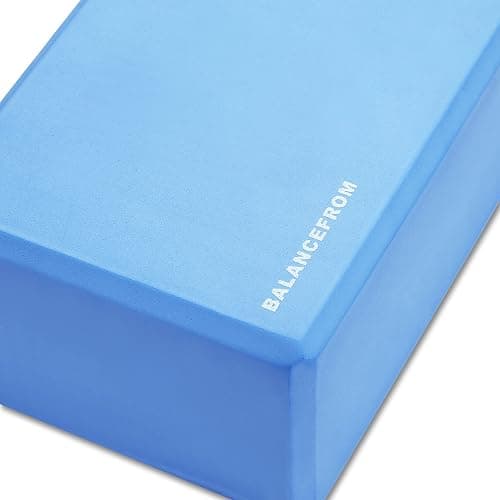 Fitvids Set of 2 High Density Yoga Blocks, 9"x6"x4" Each, Pair, Multiple Colors thumbnail 4