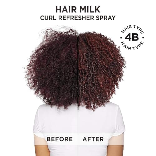 Carol's Daughter Hair Milk Curl Refresher Spray for Coils and Waves, with Agave, Sweet Almond and Wheat Protein, 10 fl oz thumbnail 4