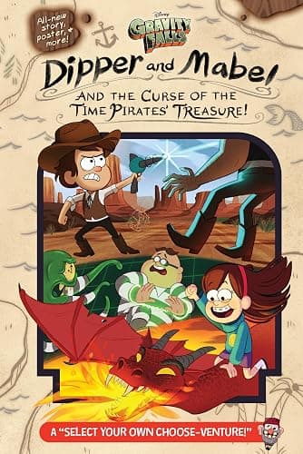 Gravity Falls:: Dipper and Mabel and the Curse of the Time Pirates' Treasure!: A Select Your Own Choose-Venture! - Image 1